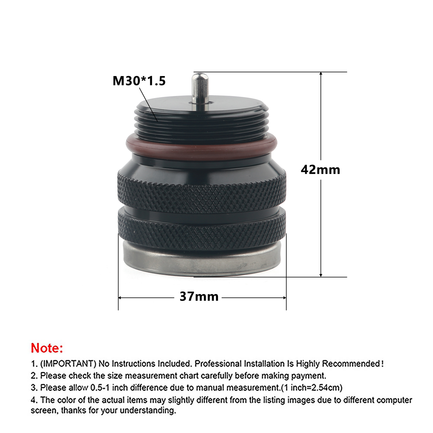 M20x1.5/M20x2.5/M30x1.5 قبعات  - مراجعة Motorcycle Oil Filter وسعره