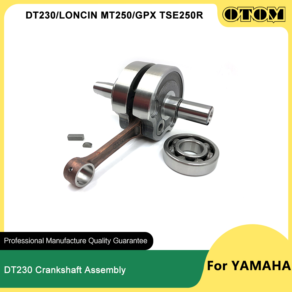 OTOM DT230 MT250 دراجة نارية ا - مراجعة Motorcycle Crankshaft وسعره