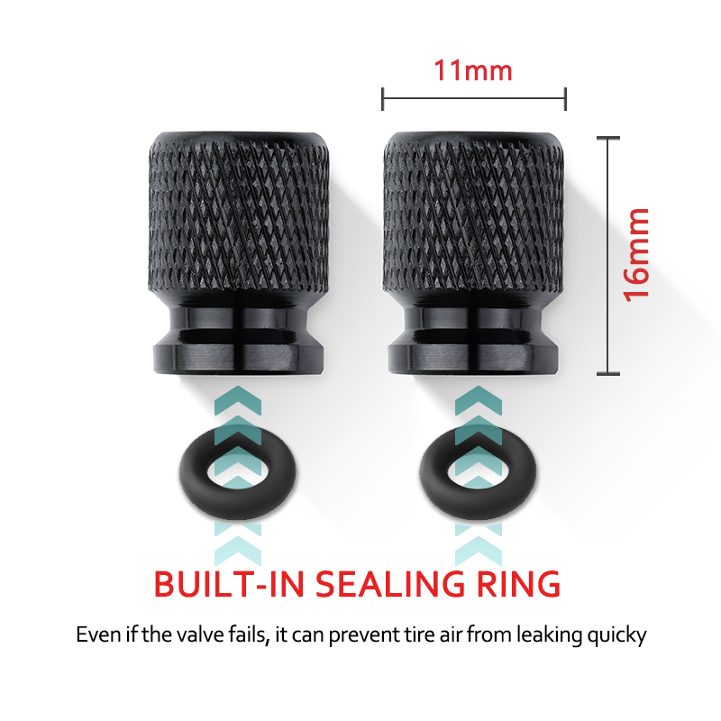 قطعتان من أغطية صمامات إطارات  - مراجعة Motorcycle Valve Cover وسعره